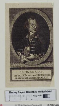 Bildnis Thomas Abbt