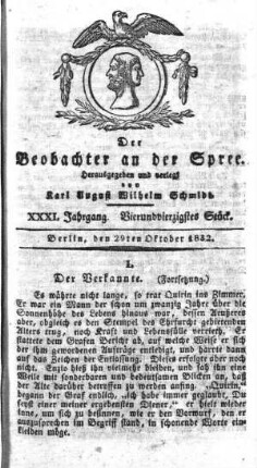 44. Stueck, 29. Oktober 1832