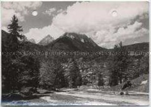 Mittenwald, Blick auf den Ort