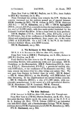 Viâ Baltimore & Ohio Railroad