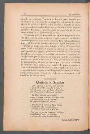 Quijote y Sancho