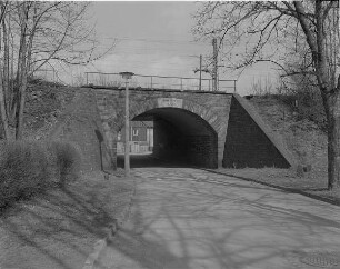 Freiberg (Sachsen), Eisenbahnbrücke über die Marienstraße