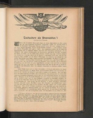 Tschechow als Dramatiker