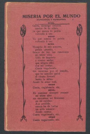 Miseria por el mundo : Hungaros y hungaras