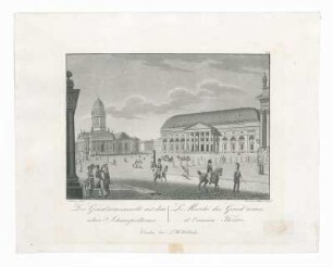 Der Gensdarmesmarkt mit dem alten Schauspielhause