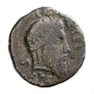 Münze, Denar, 47 - 46 v. Chr.
