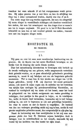 Hoofdstuk III. De proeven.