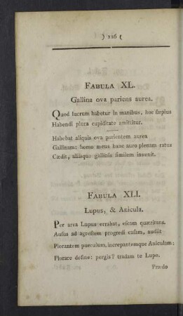 Fabula XLI. - L.