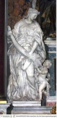 Grabmal Clemens' XII., Personifikation der Abundantia