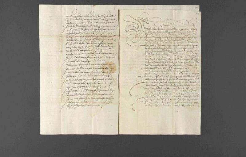 Pfalzgraf Philipp Ludwig wünscht, dass sich Württemberg und Baden bei dem Kurfürsten von Bayern wegen der Wittumsstreitigkeit der verwitweten Pfalzgräfin Anna Margaretha gemeinschaftlich verwenden möchten, was auch von König Sigismund III. von Polen befürwortet wird.