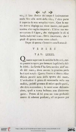 Venere Tav. LXXXII