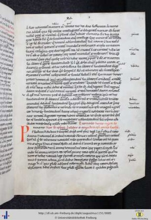 [42rv] Excerptum ex Augustini contra Faustum libro XXII.