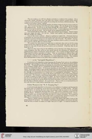 Forbes Watson in the N.Y. Evening Post