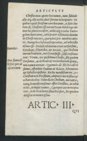 Artic. III.