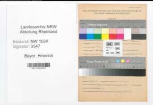 Entnazifizierung Heinrich Bayer , geb. 03.06.1914 (Feldwebel)