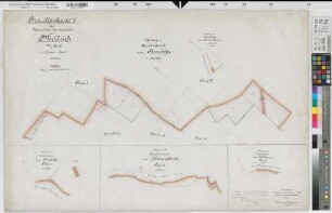 Mellrich (Anröchte), Zusammenlegung Mellerich, Bl. 7 Brouillonkarte I, Gem. Anröchte Flur 1-3, Gem. Altenmellrich Flur 6, Gem. Waldhausen Flur 5