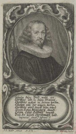 Bildnis des Johann Jakob Christmann