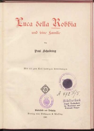 Luca della Robbia und seine Familie