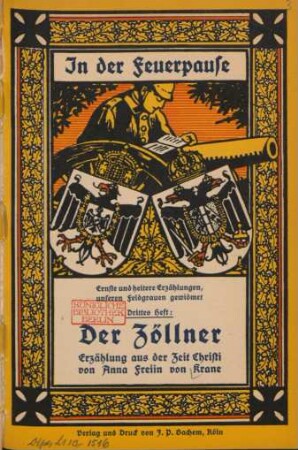 Der Zöllner : Erzählung aus der Zeit Christi