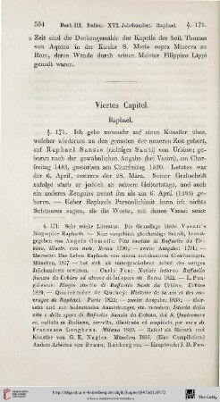 IV. Capitel : Raphael