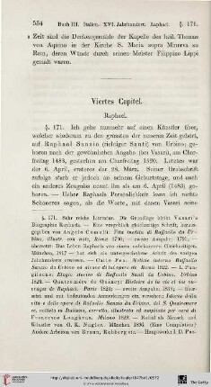 IV. Capitel : Raphael