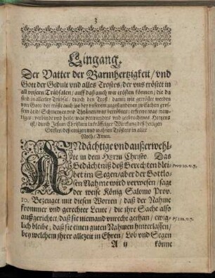 [Christliche Leich- und Trost-Predigt.]