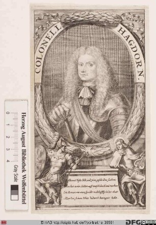 Bildnis Christian Wilhelm Hagdorn