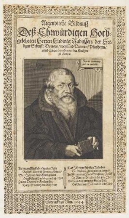 Bildnis des Ludwig Rabus