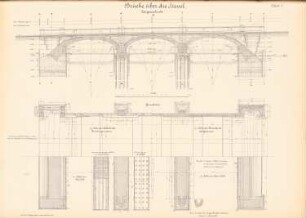 Lange Brücke, Potsdam: Grundriss, Schnitte 1:100