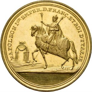 Schraubmedaille auf die Siege 1796 bis 1807