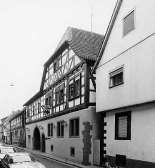 Ehemaliger Hof Der von Bernstorff (Mischbau); Babenhausen, Amtsgasse 28