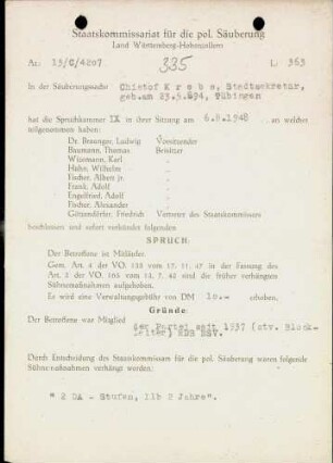 Krebs, Christof