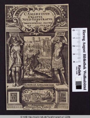 C. Sallustius Crispus, notis illustratus.
