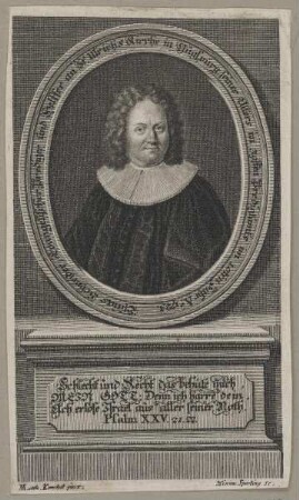 Bildnis des Esaias Schneider