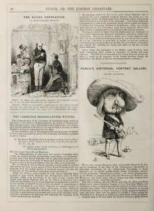 The rising generation; Punch's historical portrait gallery