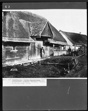 Pasenberg, Bauernhaus mit hölzernen Lauben