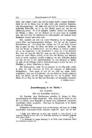 Frauenbewegung in der Türkei