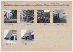 Straßenansicht. Berlin, Marzahn, Helene-Weigel-Platz/Marzahner Ring