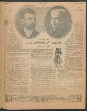 Un conato de duelo : Del tiempo viejo