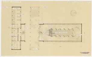 Studienarbeiten: Semsteraufgabe, Aquarium, Grundrisse 1:100
