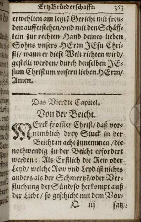 Das Vierdte Capitel [ - ] Das Fünfft Capitel.