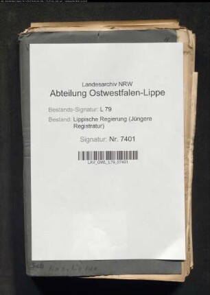 Korrektion (Verlegung) der Landeschaussee Detmold - Berlebeck/Heiligenkirchen - Band 2
