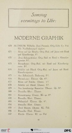 Moderne Graphik (Nr. 670-1015)