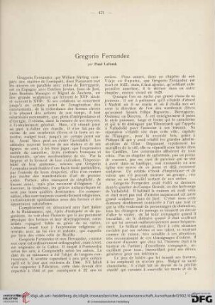 Gregorio Fernandez