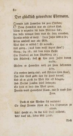 Der glücklich gewordene Ehemann