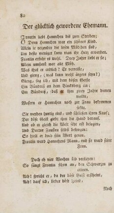 Der glücklich gewordene Ehemann