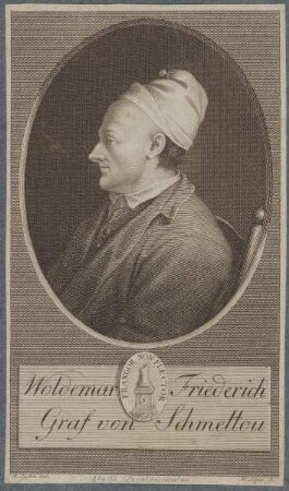 Bildnis des Woldemar Friederich von Schmettou