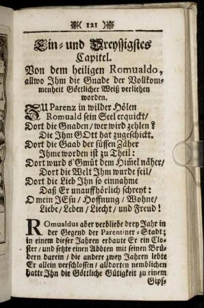 Ein- und Dreyssigstes Capitel – Fünff- und Dreyssigstes Capitel
