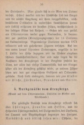 5. Rundgemälde vom Kreuzberge
