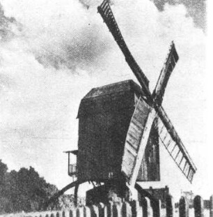 Magdeburg-Ottersleben. Windmühle aus: Die Mühle vom 25. Jan. 1935